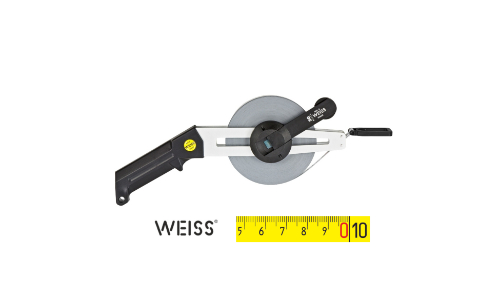 WEISS Emaye Çelik Şerit Metre - 50 Mt.